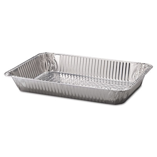 Image of HFA® Aluminum Steam Table Pans, Full-Size Deep, 65 Gauge, 3.19" Deep, 12.19 x 20.75, 50/Carton