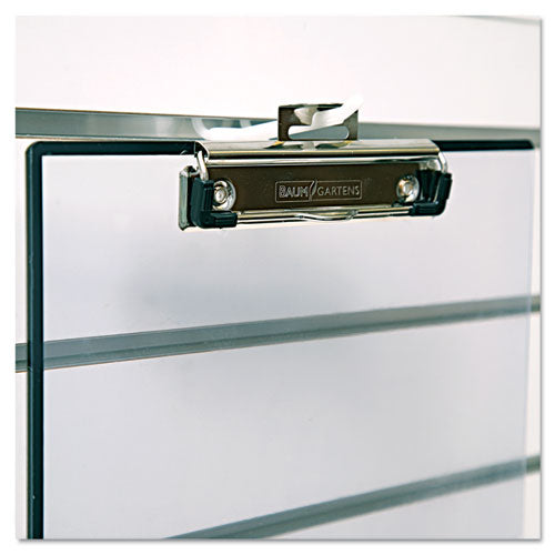 Image of Mobile OPS® Quick Reference Clipboard, 0.5" Clip Capacity, Holds 8.5 x 11 Sheets, Clear