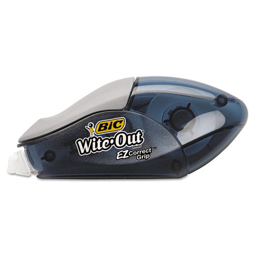Image of BIC® Wite-Out EZ Correct Grip Correction Tape, NonRefill, Smoke Applicator, 0.17" x 402", 2/Pack