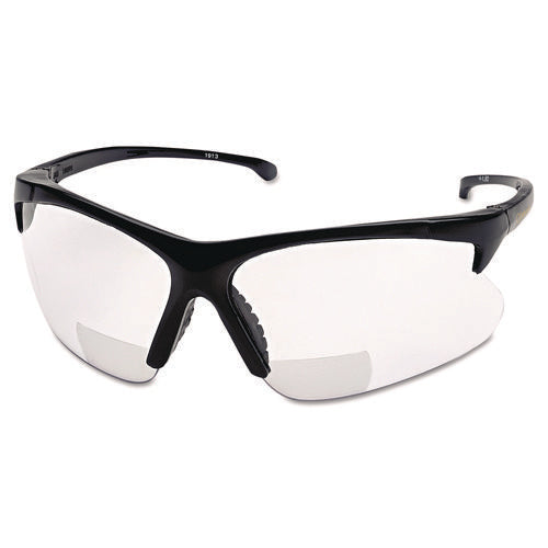 Image of Smith & Wesson® V60 30-06 Rx Safety Readers, Black Frame, Clear Lens, 2.5 Diopter