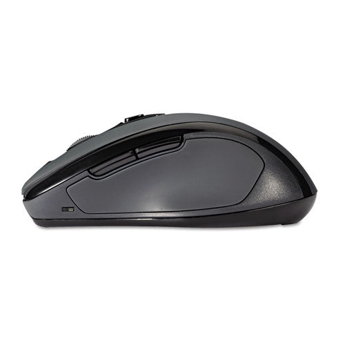 Image of Kensington® Pro Fit Mid-Size Wireless Mouse, 2.4 Ghz Frequency/30 Ft Wireless Range, Right Hand Use, Gray