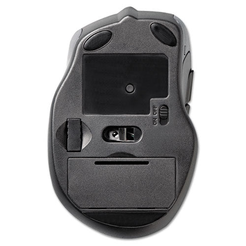Image of Kensington® Pro Fit Mid-Size Wireless Mouse, 2.4 Ghz Frequency/30 Ft Wireless Range, Right Hand Use, Black