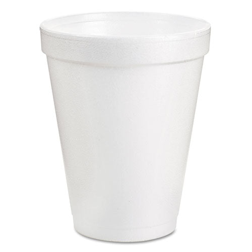 Image of Dart® Foam Drink Cups, 8 Oz, White, 25/pack
