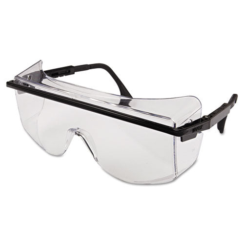 Image of Honeywell Uvex Astro Otg 3001 Safety Spectacles, Black Frame