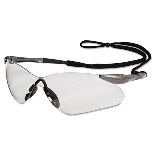 Image of KleenGuard V30 Nemesis VL Safety Glasses, Gunmetal Frame, Clear Lens