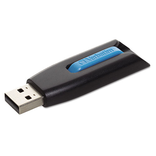 Image of Verbatim® Store 'n' Go V3 Usb 3.0 Drive, 16 Gb, Black/blue