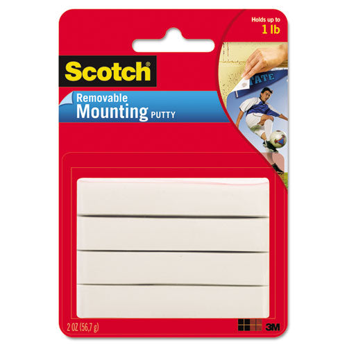 Image of Scotch® Adhesive Putty, Removable, 2 Oz