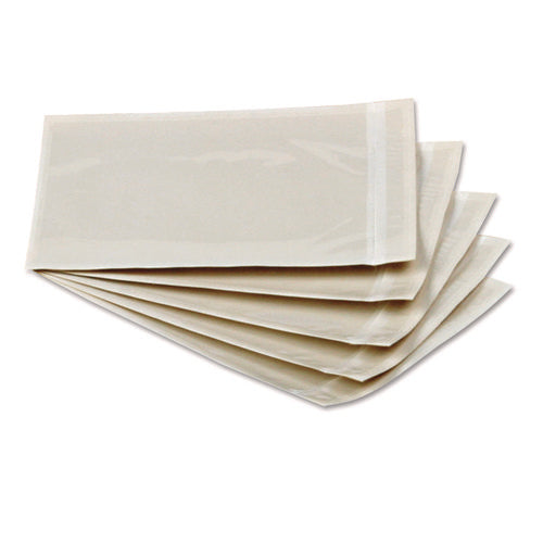 Image of Quality Park Self-Adhesive Packing List Envelope, Clear Front: Full-Size Window, 4.5 x 6, Clear, 1,000/Carton