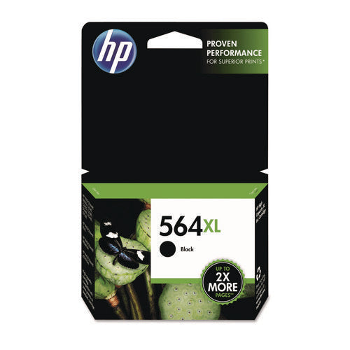 Image of HP HP 564xl, (cn684wn) High-Yield Black Original Ink Cartridge