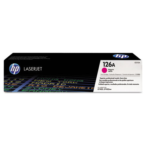 Image of HP HP 126a, (ce313a) Magenta Original Laserjet Toner Cartridge