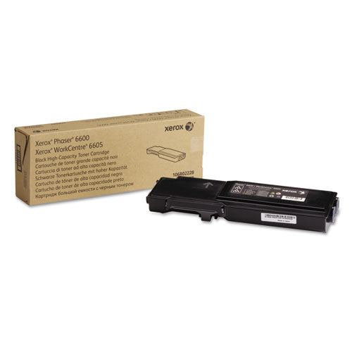 Image of Xerox® 106r02228 High-Yield Toner, 8,000 Page-Yield, Black