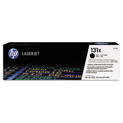 Image of HP HP 131x, (cf210x) High-Yield Black Original Laserjet Toner Cartridge