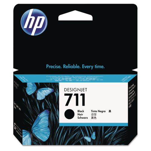 Image of HP HP 711, (cz129a) Black Original Ink Cartridge