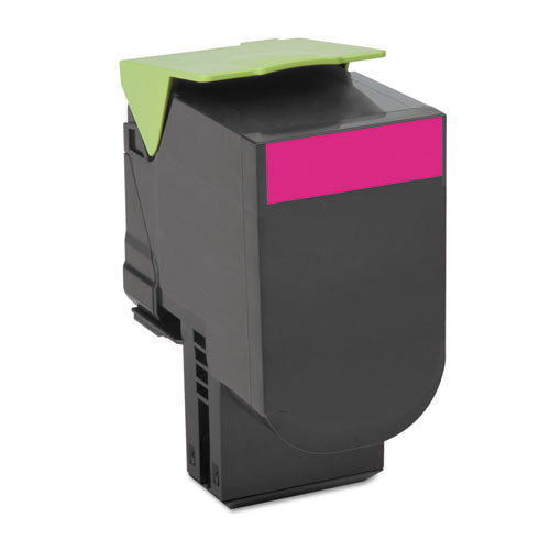 Image of Lexmark 70c1hm0 Return Program High-Yield Toner, 3,000 Page-Yield, Magenta