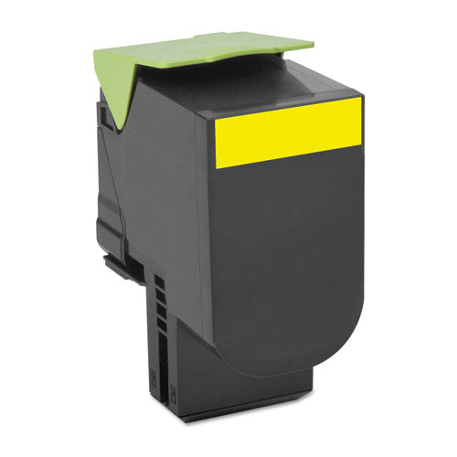 Image of Lexmark 70c1hy0 Return Program High-Yield Toner, 3,000 Page-Yield, Yellow