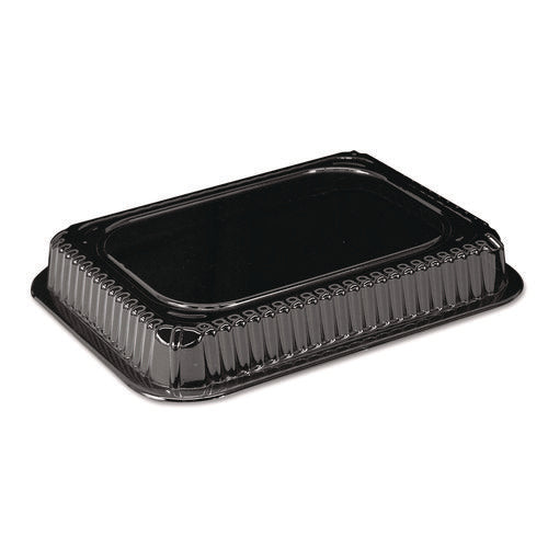 Image of HFA® Plastic Dome Lid, Rectangle, Fits 1 lb Oblong Pan 2060, Clear, 500/Carton