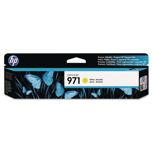 Image of HP HP 971, (cn624am) Yellow Original Ink Cartridge