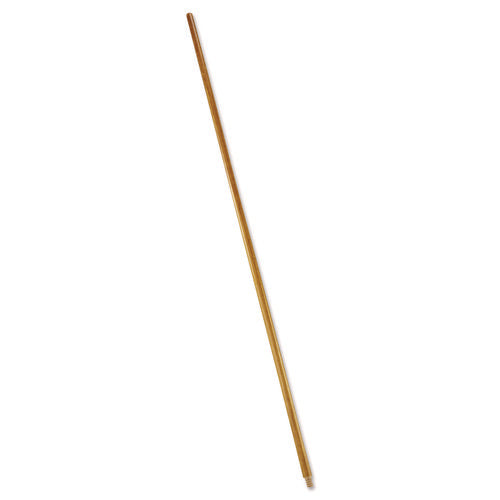 Image of Rubbermaid® Commercial Wood Threaded-Tip Broom/Sweep Handle, 0.94" dia x 60", Natural