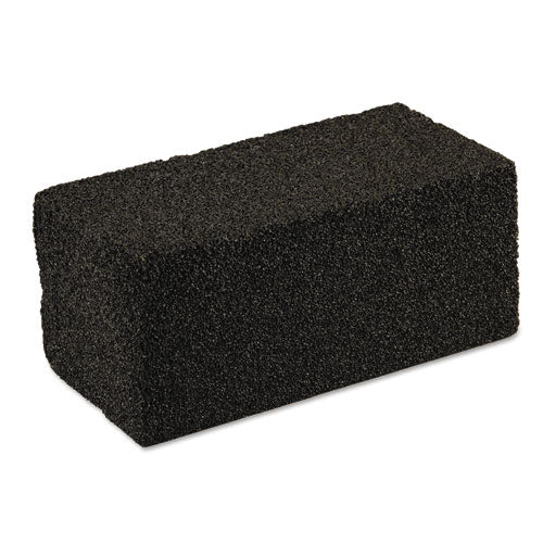 Image of Scotch-Brite PROFESSIONAL Grill Brick, 3.5 X 4 X 8, Charcoal,12/carton