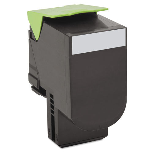 Image of Lexmark 80c10k0 Return Program Toner, 1,000 Page-Yield, Black