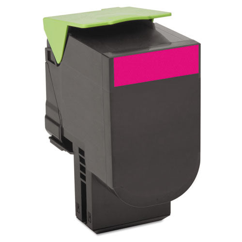 Image of Lexmark 80c10m0 Return Program Toner, 1,000 Page-Yield, Magenta