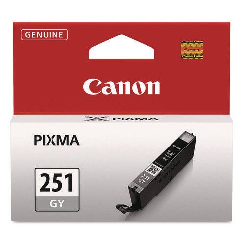 Image of Canon® 6517b001 (cli-251) Chromalife100+ Ink, 780 Page-Yield, Gray