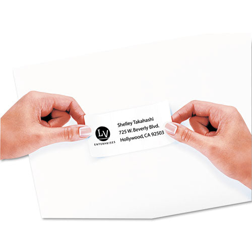 Image of Avery® Repositionable Shipping Labels W/sure Feed, Inkjet/laser, 2 X 4, White, 1000/box