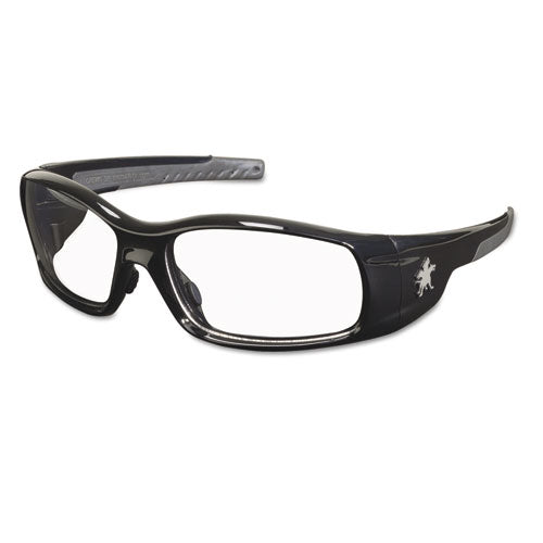 Image of MCR Safety Swagger Safety Glasses, Black Frame, Clear Lens