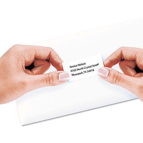 Image of Avery® Repositionable Address Labels w/SureFeed, Inkjet/Laser, 1 x 2.63, White, 750/BX