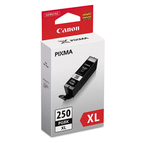 Image of Canon® 6432b001 (pgi-250xl) Chromalife100+ High-Yield Ink, 500 Page-Yield, Black