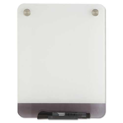 Image of Iceberg Clarity Personal Board, 9" x 12", White Surface, Satin Aluminum Frame