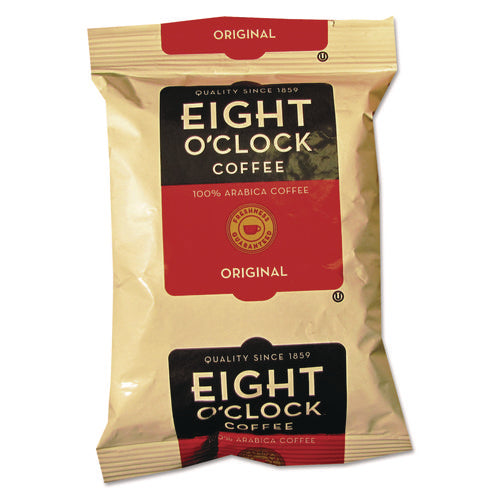 Image of Eight O'Clock Regular Ground Coffee Fraction Packs, Original, 2 Oz, 42/carton