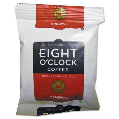 Image of Eight O'Clock Original Ground Coffee Fraction Packs, 1.5 Oz, 42/carton