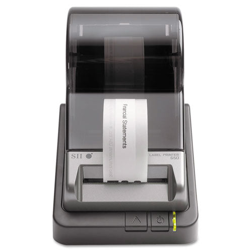 Image of Seiko SLP-650 Smart Label Printer, 70 mm/sec Print Speed, 300 dpi, 4.5 x 6.78 x 5.78
