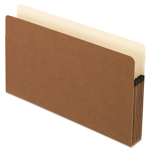 Image of Pendaflex® Smart Shield File Pocket, 5.25" Expansion, Legal Size, Red Fiber, 10/box