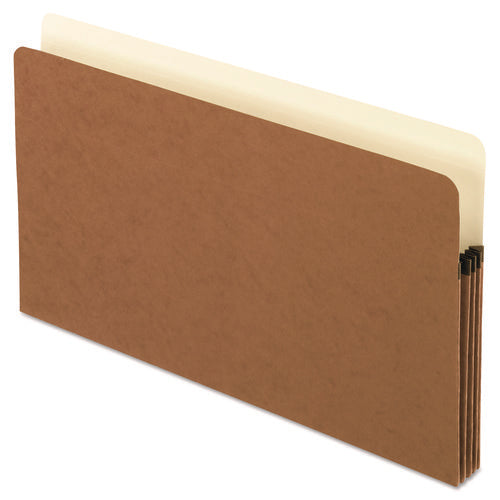 Image of Pendaflex® Smart Shield File Pocket, 3.5" Expansion, Legal Size, Red Fiber, 10/box