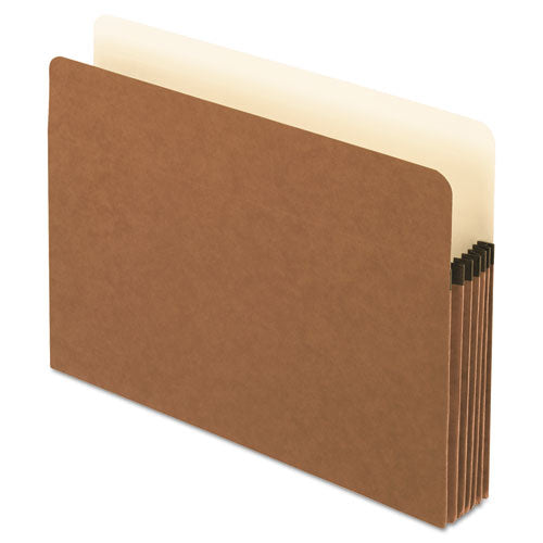 Image of Pendaflex® Smart Shield File Pocket, 5.25" Expansion, Letter Size, Red Fiber, 10/box