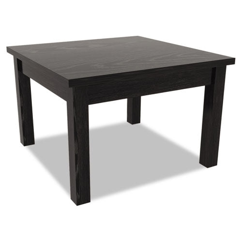 Image of Alera® Alera Valencia Series Occasional Table, Rectangle, 23.63w X 20d X 20.38h, Black