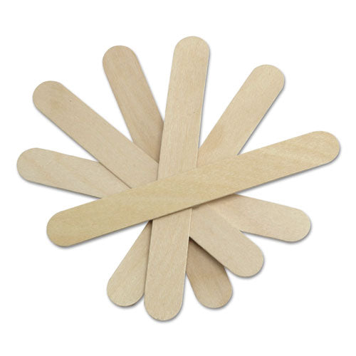 Image of Medline Sterile Tongue Depressors, Wood, 6" Long, 100/box