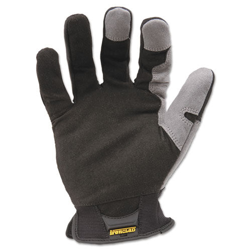 Image of Ironclad Workforce Glove, Medium, Gray/black, Pair