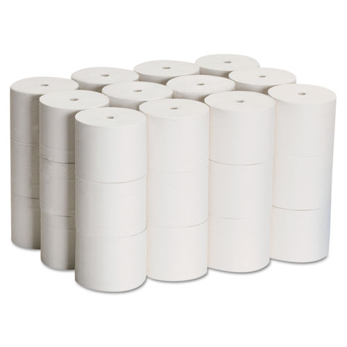 Image of Georgia Pacific® Professional Coreless Bath Tissue, Septic Safe, 2-Ply, White, 1,000 Sheets/Roll, 36 Rolls/Carton