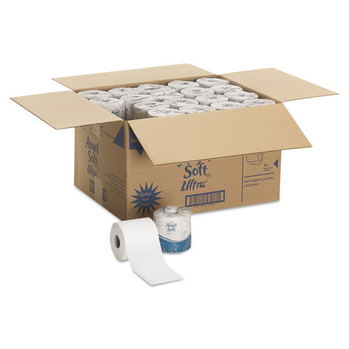 Image of Georgia Pacific® Professional Angel Soft ps Ultra 2-Ply Premium Bathroom Tissue, Septic Safe, White, 400 Sheets/Roll, 60/Carton
