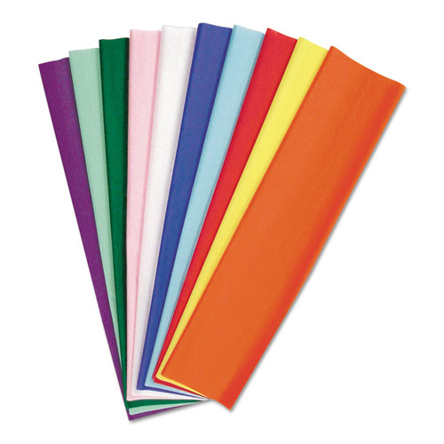 Image of Pacon® KolorFast Tissue Assortment, 23 lb Tissue Weight, 20 x 30, Assorted, 100/Pack