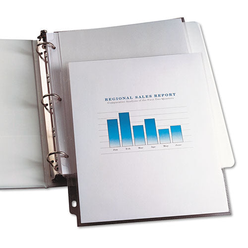Image of Avery® Top-Load Vinyl Sheet Protectors, Heavy Gauge, Letter, Clear, 100/box