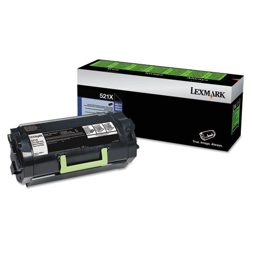 Image of Lexmark 52d1x00 Extra High-Yield Toner, 45,000 Page-Yield, Black