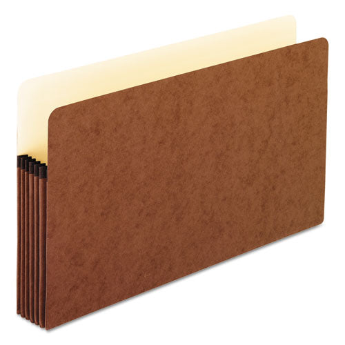 Image of Pendaflex® Standard Expanding File Pockets, 5.25" Expansion, Legal Size, Redrope, 10/Box