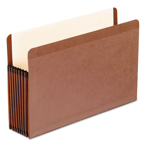 Image of Pendaflex® Premium Reinforced Expanding File Pockets, 7" Expansion, Legal Size, Red Fiber, 5/box