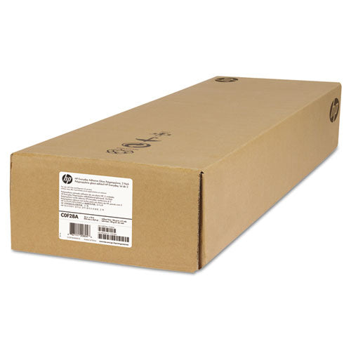 Image of HP Everyday Adhesive Gloss Polypropylene, 2" Core, 36" X 75 Ft, Glossy White, 2/pack