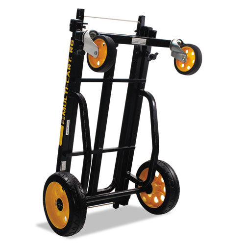 Image of Advantus Multi-Cart 8-In-1 Cart, 500 Lb Capacity, 33.25 X 17.25 X 42.5, Black
