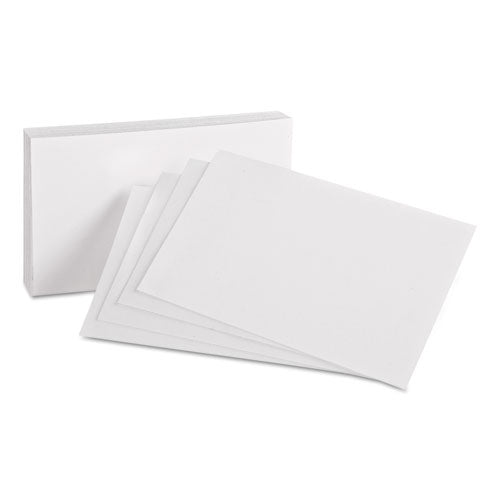 Image of Oxford Unruled Index Cards, 4 X 6, White, 100/pack